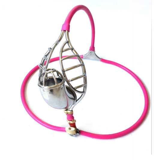 New Adjustable &  Invisible Chastity Belt For Men with Chastity Cage