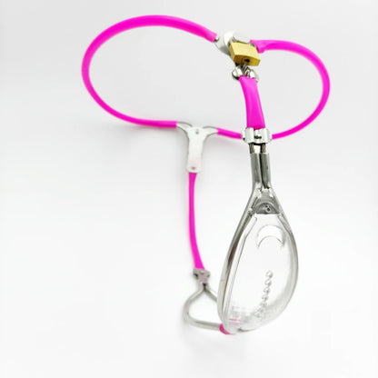 Lightweight Transparent Chastity Belt for Women