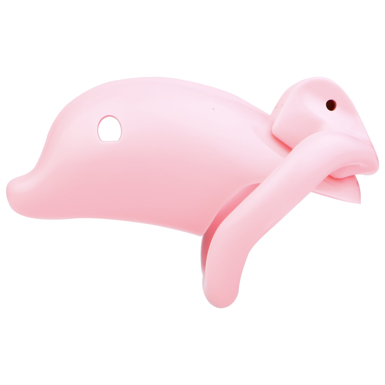 Small Negative Chastity Cage with Dolphin Design: Discreet ABS Male Intimacy Device with 4 Rings